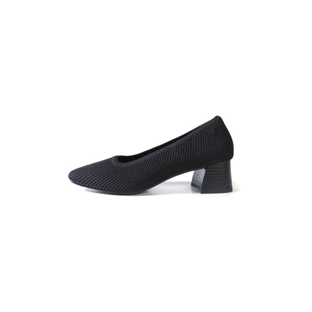 VIVAIA Shoes 6.5 Black Women's Pumps Square-Toe Stress Free Heels Melody Pro